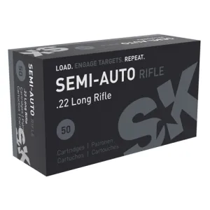 SK AMMO 22LR 40GR LRN 1132FPS 50RD BX