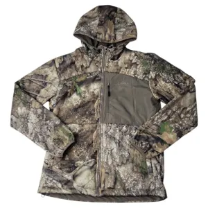 HABIT Mens Slumber Valley Sherpa Jacket Veil Camo Wide