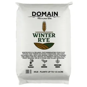 DOMAIN OUTDOORS Winter Rye 40 lb