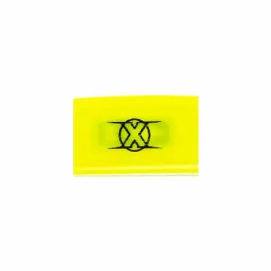 BOHNING X-Vanes Bright Yellow-3" Shield Cut 100pk