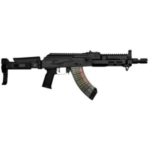 ORTHOS Babushka 7.62x39 10.5" Black Pistol Brace MLOK