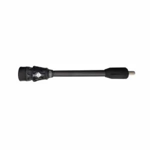 CONQUEST ARCHERY 3K Carbon Weave Stabilizer Matte Black 8"