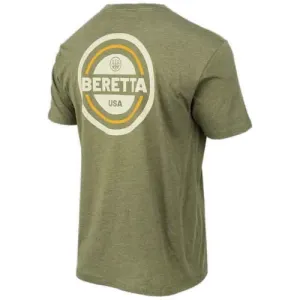 BERETTA USA 2.0 SS T-Shirt Heather Mil Green XXXL