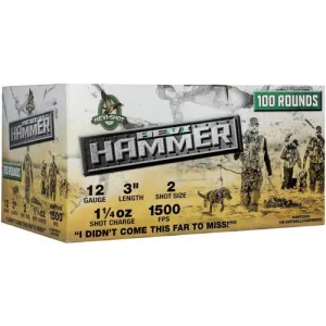 HEVI-SHOT 12Ga Hevi-Hammer 3" 1-1/4oz #2 100rd