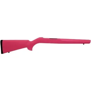 HOGUE Ruger 10-22 Rubber OM with Std Bbl Pink