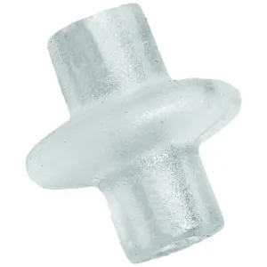 PINE RIDGE ARCHERY Kisser Button - Clear / SLOTTED (1/pkg.)