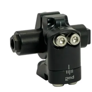 AXCEL ARCHERY Removable Block 2nd/3rd Axis Threaded Scope Black
