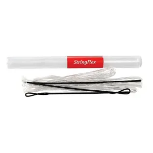 FLEX ARCHERY Classic Dacron White Recurve String-48 AMO-10 Stra