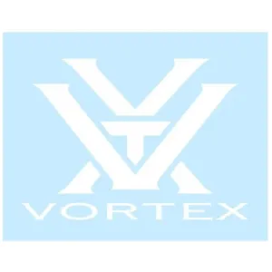 VORTEX Vortex Large Window Decal White OSFM