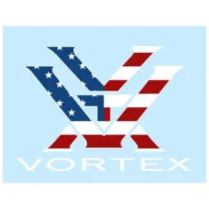VORTEX Stars and Stripes Logo Decal Red White Blue OSFM