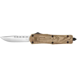 COBRATEC Medium FS-3 Wood Grain Drop Not Serrated