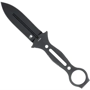 COBRATEC Ringed Claymore Dagger Black