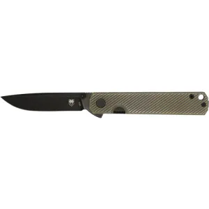 COBRATEC Blackjack Drop Point Liner Lock Titanium VG10 Blk