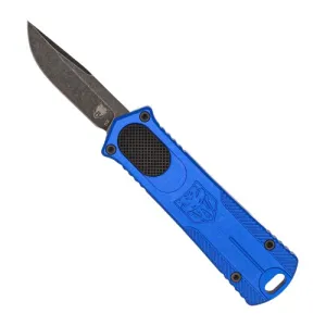 COBRATEC Cali OTF 952 Gen II Drop Not Serrated - Blue