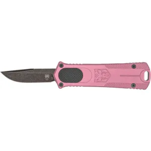 COBRATEC Cali OTF 952 Gen II Drop Not Serrated - Pink