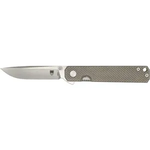 COBRATEC Blackjack Drop Point Liner Lock Titanum VG10 Satin