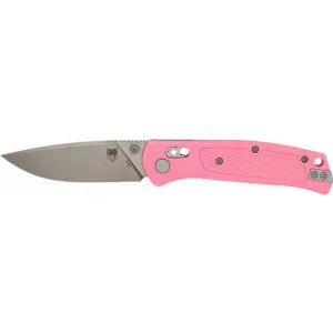 COBRATEC EDC Scout Drop Point Grivory Bar Lock Pink