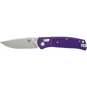 COBRATEC EDC Scout Drop Point Grivory Bar Lock Purple