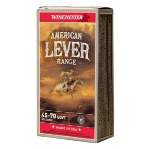 WINCHESTER AMMO 45-70 Govt American Lever JHP SX 300Gr 20rd