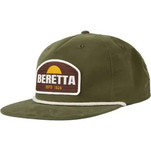 BERETTA Sunset Rope Trucker Hat Dark Green OSFA