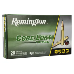 REMINGTON 7mm-08 Core Lokt Tipped 140Gr 20rd