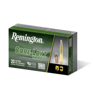 REMINGTON 360 Buckhammer 180Gr Core-Lokt Tipped 20rd