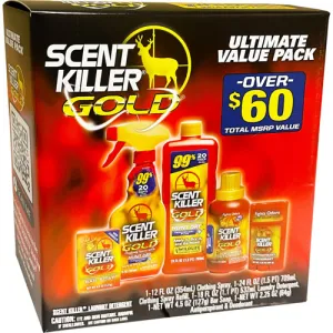 WILDLIFE RESEARCH Scent Killer Gold Kit Box Kit