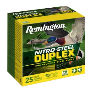 REMINGTON 12GA 3" 1-1/4oz BBX4 1450FPS NitroSteel Duplx 25rd