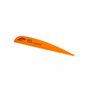 FLEX-FLETCH FFP 300 FLEX Vanes 39pk-Blaze Orange