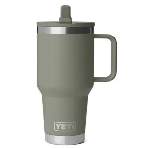 YETI Rambler 30 oz Travel Straw Mug Pampa Green