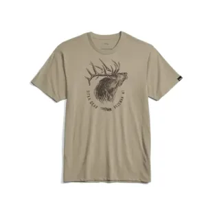 SITKA Elk Sketch Tee Light Tan