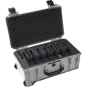 PELICAN V525PF7 Seven Pistol Case Grey