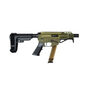 FREEDOM ORDNANCE FX-9 Pistol 9mm 4" ODG SBA3 Brace