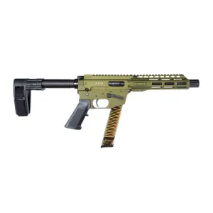 FREEDOM ORDNANCE FX-9 Pistol 9mm 8" ODG SB Mini Brace, AFG