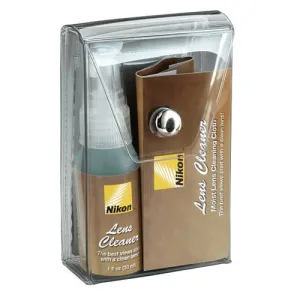 NIKON Lens Cleaner Kit (includes spray bottle & cloth)