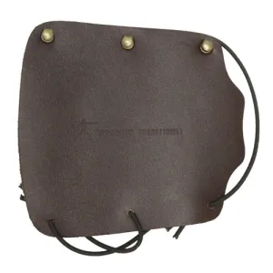 WYANDOTTE Traditional Leather Armguard w/Elastic