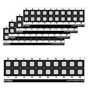AXEON OPTIC Absolute Zero Reflective Laser Chart