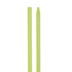 MUZZY Chartreuse Fiberglass Shaft 32 bare w/cross hole
