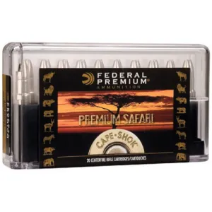 FEDERAL AMMO Premium Safari Cape-Shok 416 Rem Mag 400gr Barnes Solid Ammunition | 20 Rounds