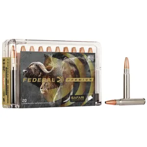 FEDERAL AMMO 9.3x62 286Gr Swift A-Frame Cape-Shok 20rd