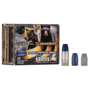 FEDERAL AMMO 44 Rem Mag 300Gr Solid Core Syntech Premium 20rd