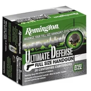 REMINGTON 9mm 147Gr BJHP 20Pk Home Defense