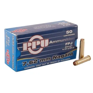 PPU 7.62 Nagant FPJ 738 FPS 98 Gr 50rd