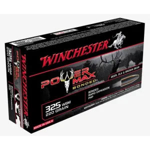 WINCHESTER AMMO 325 WSM 220Gr Power Max Bonded 20rd