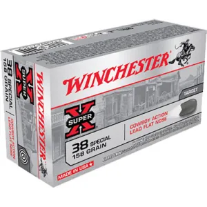 WINCHESTER AMMO 38 Special 158Gr Cowboy Action 50rd