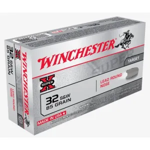 WINCHESTER AMMO 32 SW 85Gr Leadrd Nose 50rd
