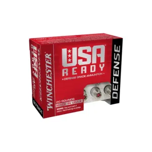 WINCHESTER USA Ready 45 ACP 200 gr Hex Vent Hollow Point Ammunition | 20 Rounds