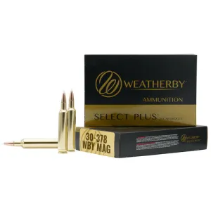 WEATHERBY 30-378 Wby Mag 165Gr TTSX Ammo