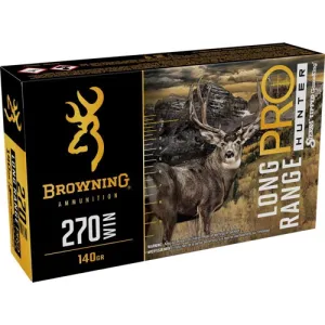 BROWNING AMMO 270 Win LRP 140Gr 20rd