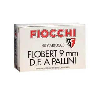FIOCCHI 9mm Flobert Rimfire Max 6 Shot 50rd
